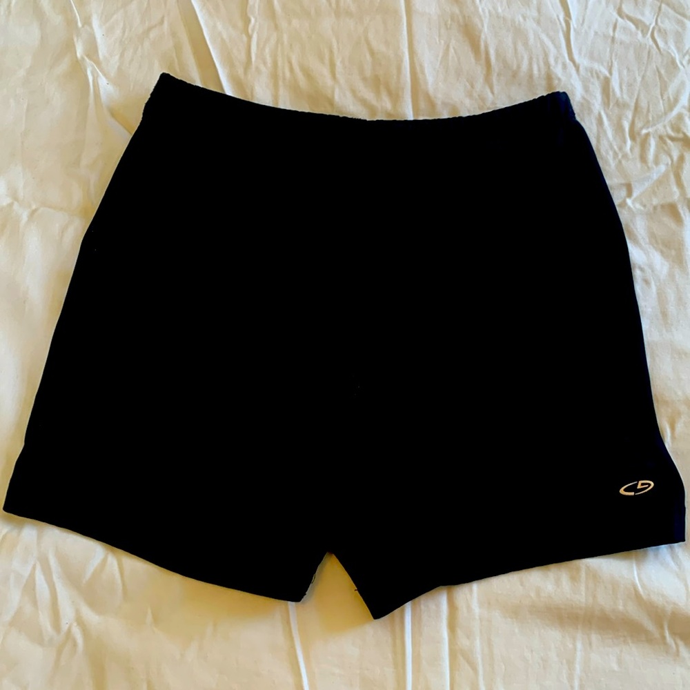 Champion brand black exercise shorts